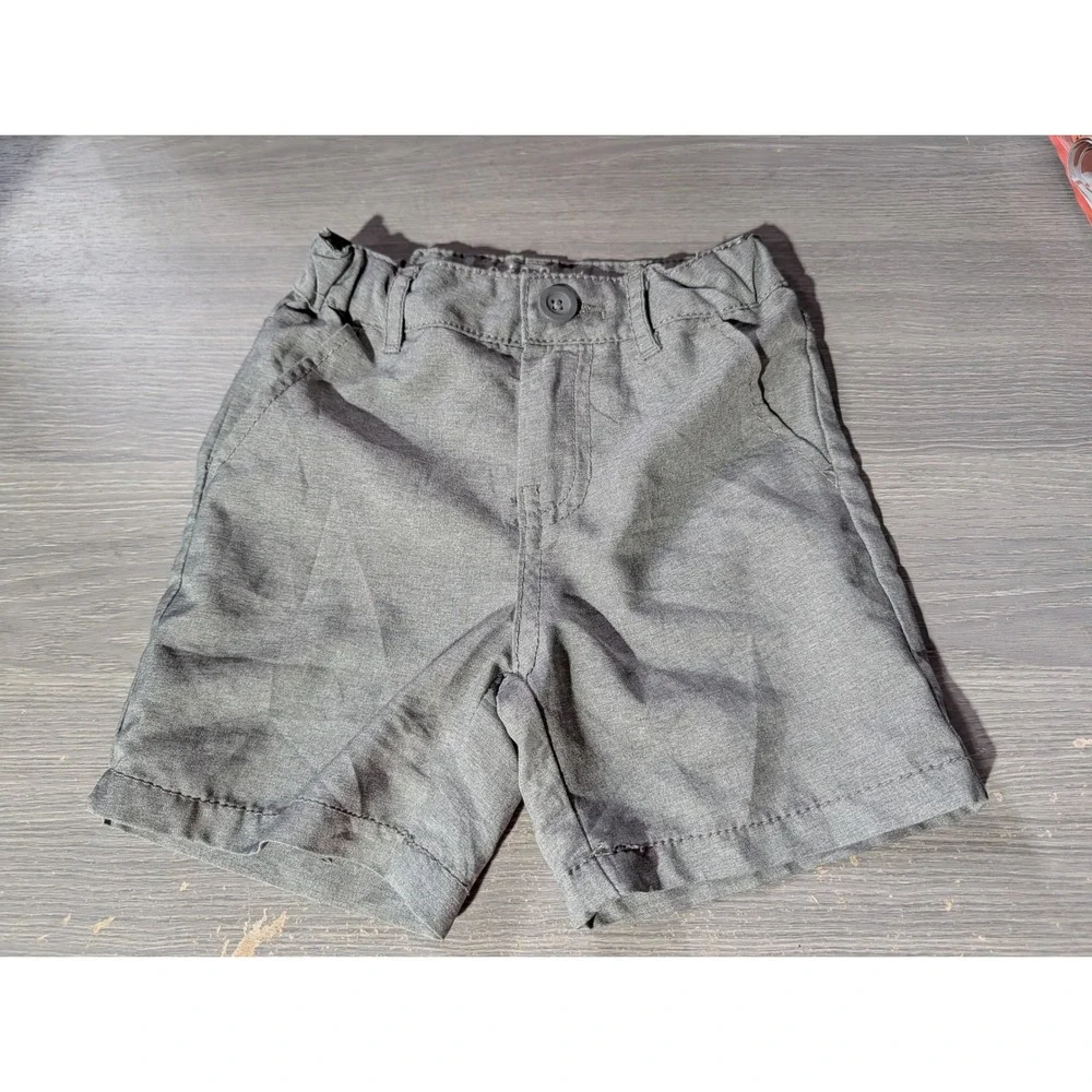 Cat & Jack Boys 2pc Heather Gray T-Shirt and Shorts Outfit Set Size 3T